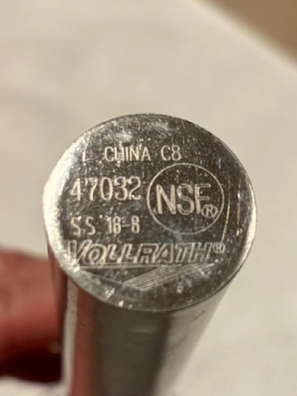 Vollrath Stainless Steel Kitchen Tool End Cap